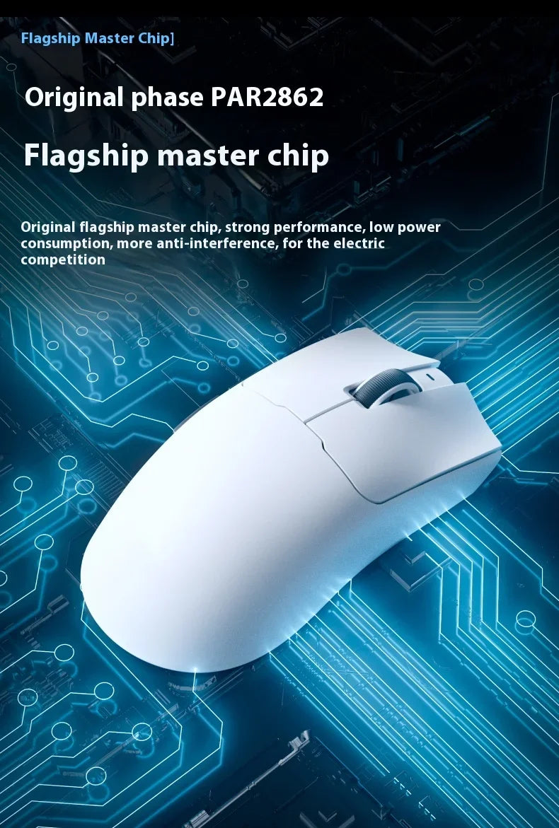 EWEADN S9 Pro/S9 Ultra Wireless Dual-model PAW3395/PAW3950 Lightweight Ergonomics Pc Accessories 8K E-sports Gamer Mouse Gift