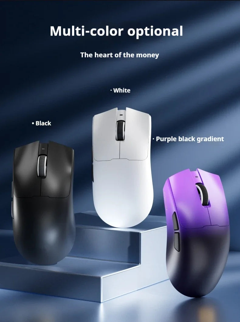 EWEADN S9 Pro/S9 Ultra Wireless Dual-model PAW3395/PAW3950 Lightweight Ergonomics Pc Accessories 8K E-sports Gamer Mouse Gift
