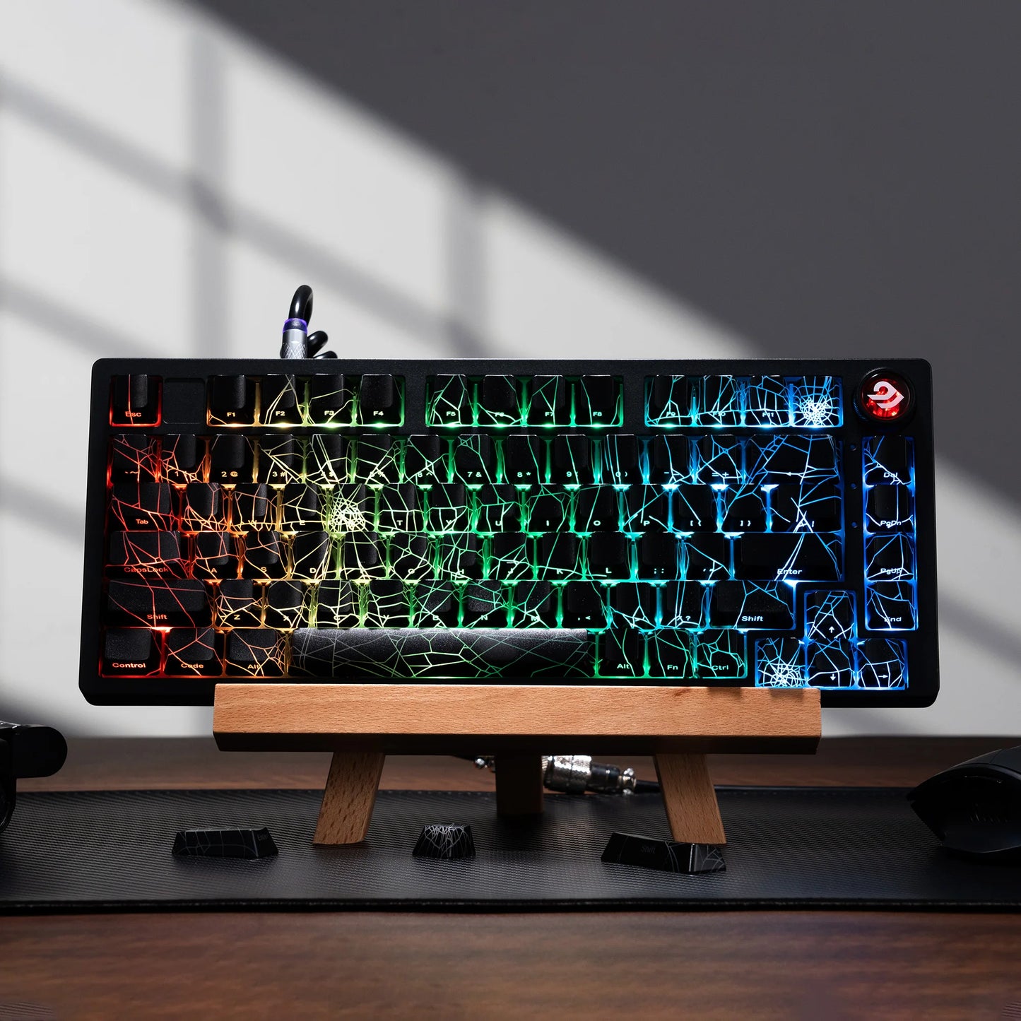XVX Topographic New Version Pattern Shine-Through OEM Profile IMD-Tech Keycap Set 118 keys