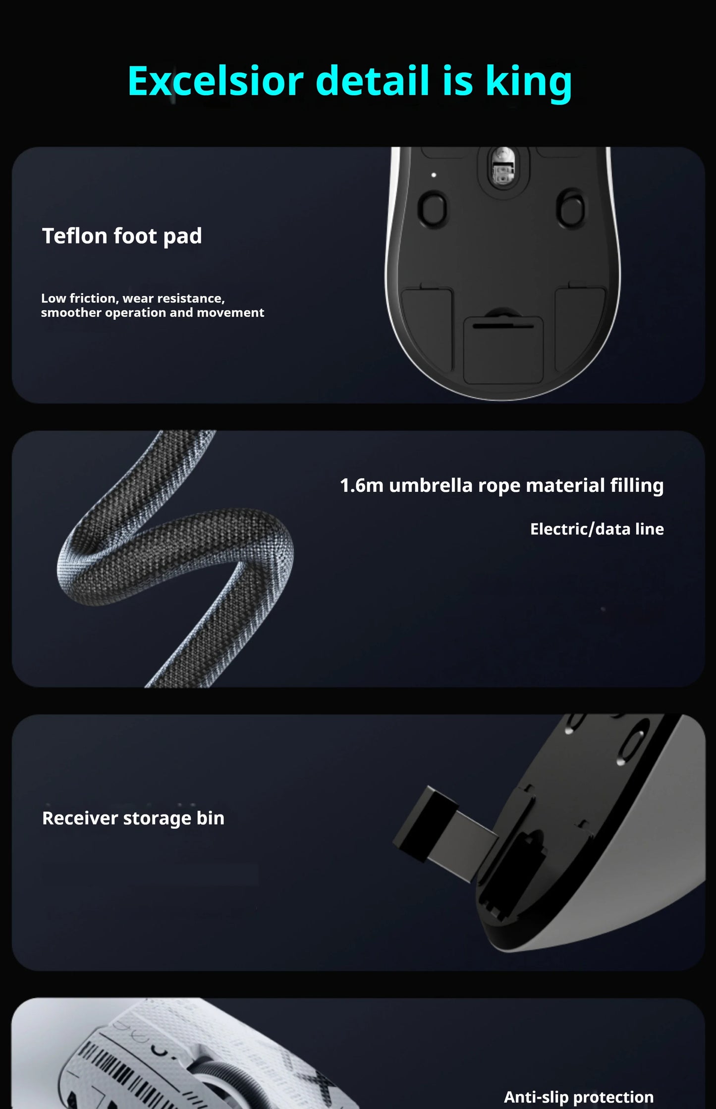 EWEADN S9 Pro/S9 Ultra Wireless Dual-model PAW3395/PAW3950 Lightweight Ergonomics Pc Accessories 8K E-sports Gamer Mouse Gift