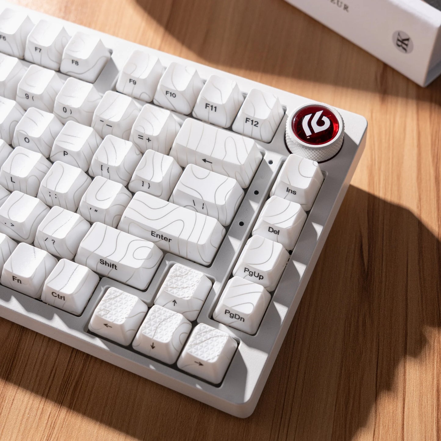 XVX Topographic New Version Pattern Shine-Through OEM Profile IMD-Tech Keycap Set 118 keys