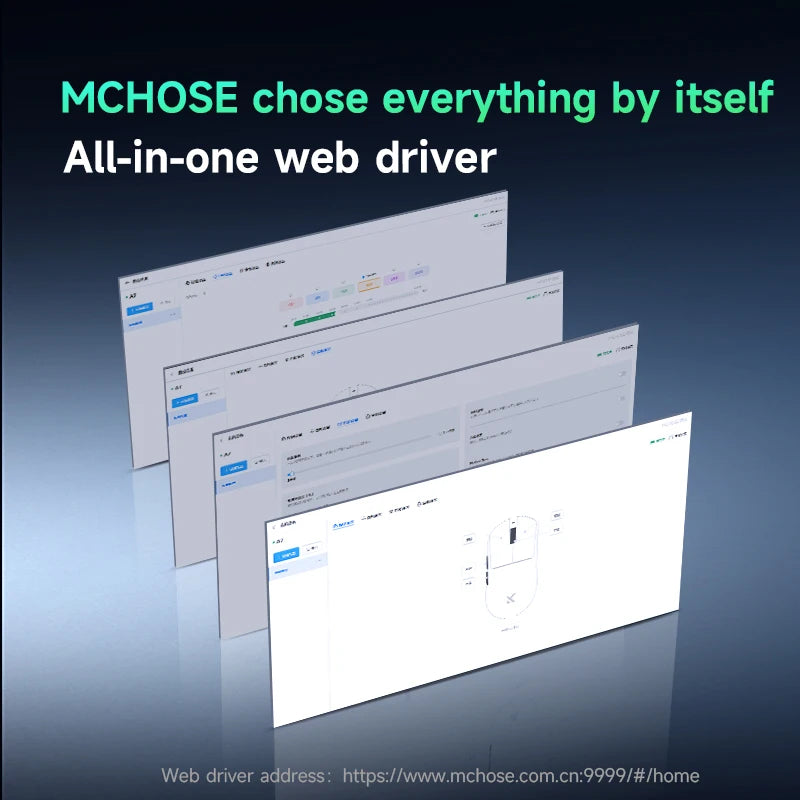 MCHOSE A7 Pro Ultra系列 2.4g無線遊戲電競滑鼠 PAW3950 客製化輕量化低延遲人體工學配件