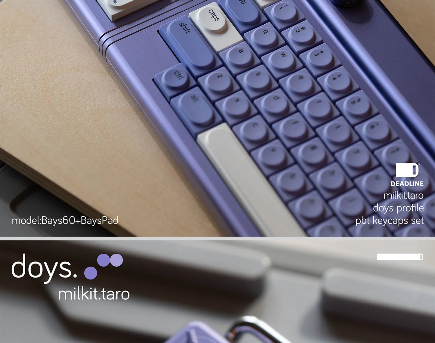 Keycaps Taro Milk Purple White Pbt Sublimation Building Blocks Toy Keycaps 155Keys For Diy Aula 75 Customized Keycap