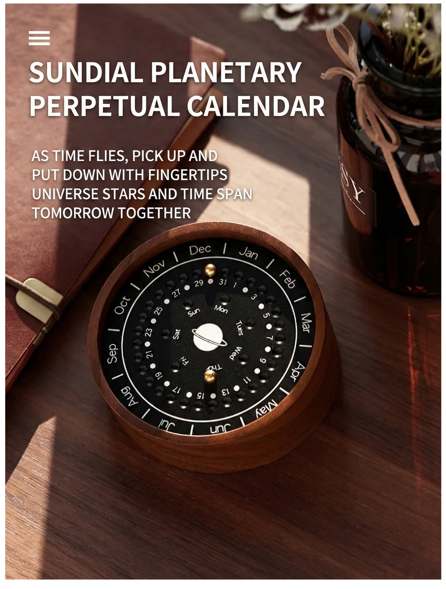Sundial Planetary Perpetual Calendar