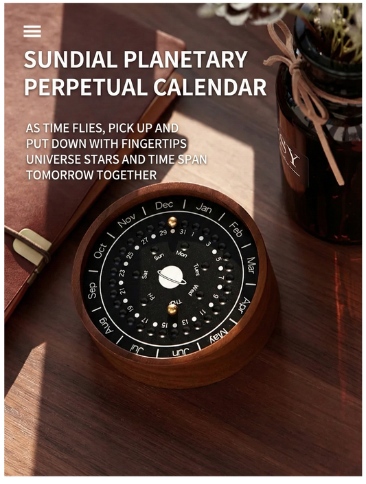 Sundial Planetary Perpetual Calendar