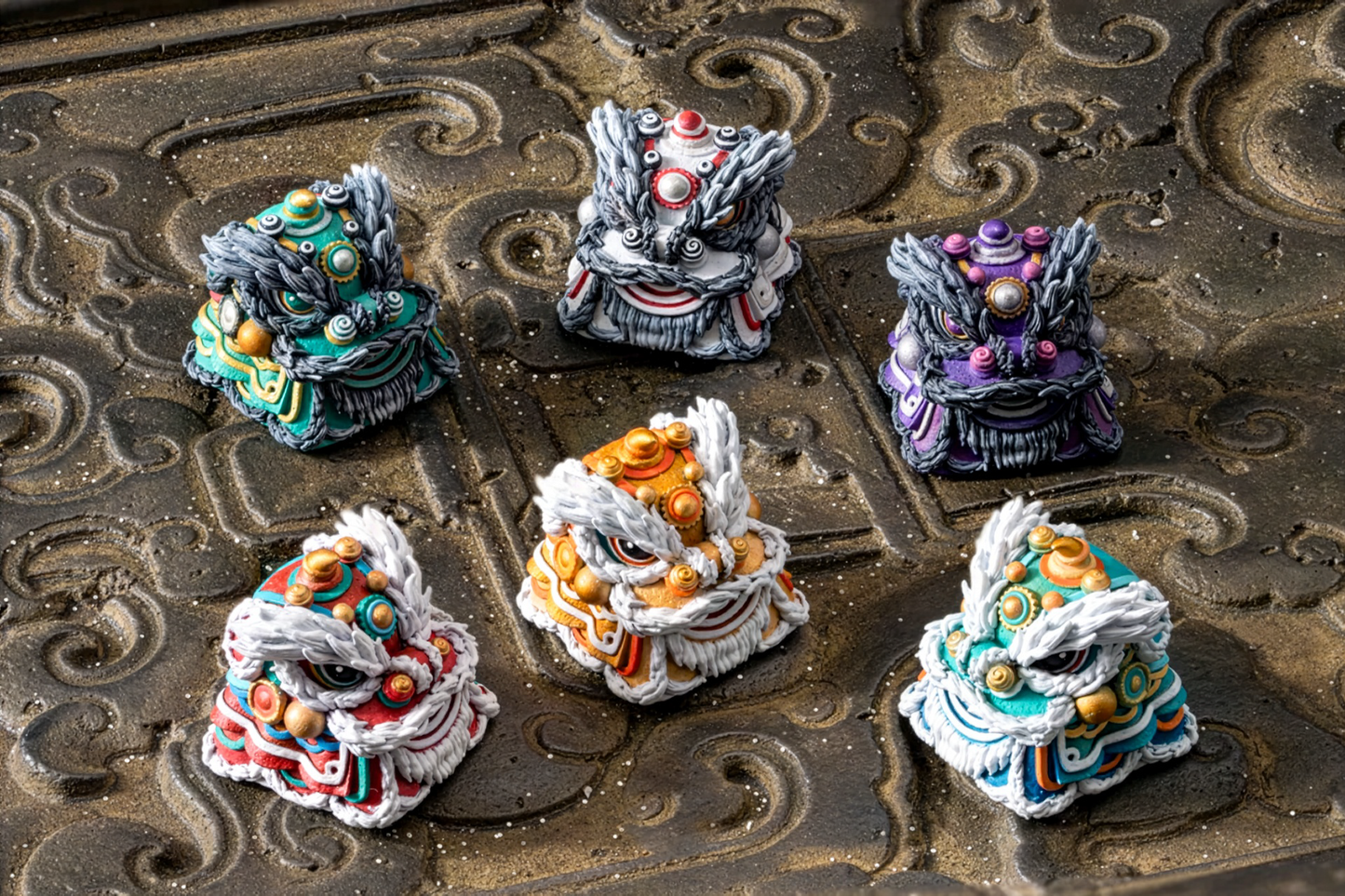 Smelt Stars "Spirit of the Lion" Awakening Lion Resin Keycaps