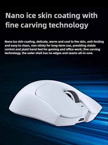 EWEADN S9 Pro/S9 Ultra Wireless Dual-model PAW3395/PAW3950 Lightweight Ergonomics Pc Accessories 8K E-sports Gamer Mouse Gift