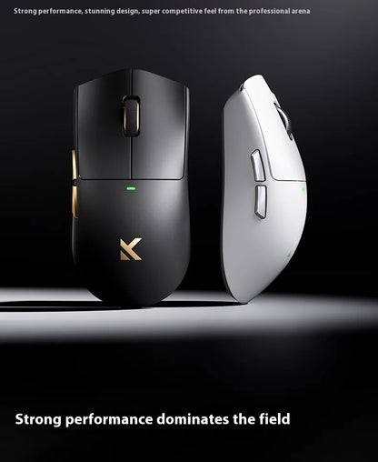 MCHOSE K7 Ultra Wireless Mouse Lightweight Gaming E-sports Mouse Wired /2.4G/ Bluetooth 3 Modes PAW3950 Dual Drive PC Accessorie
