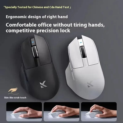MCHOSE G7 Wireless Mouse.Low-Power Ergonomic Design Lightweight Gaming Mouse with Three Mode Connection High Performance