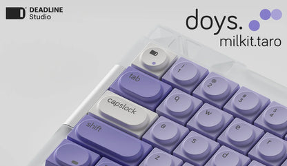 Keycaps Taro Milk Purple White Pbt Sublimation Building Blocks Toy Keycaps 155Keys For Diy Aula 75 Customized Keycap